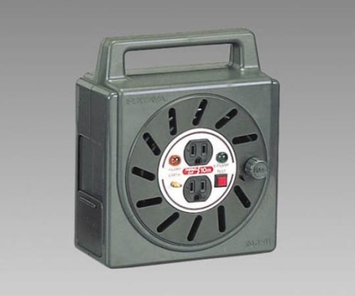 ハタヤリミテッド 軽便リール 10M接地付NJ-101KES 1台 (ご注文単位1台) 【直送品】