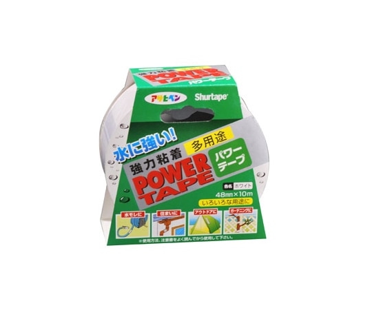 アサヒペン パワーテープ 10m (ホワイト) T102 1個 (ご注文単位1個) 【直送品】