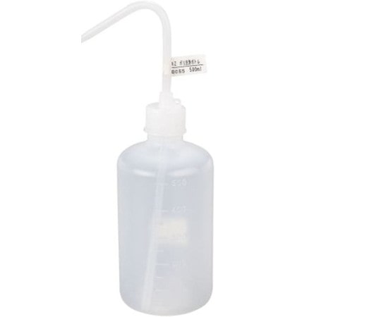 エーゼット ポリ洗浄ボトル 500mLB055 1個 (ご注文単位1個) 【直送品】