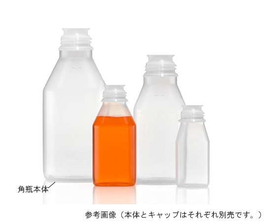 アズワン 細口角瓶100ml2000086456 1個 (ご注文単位1個) 【直送品】