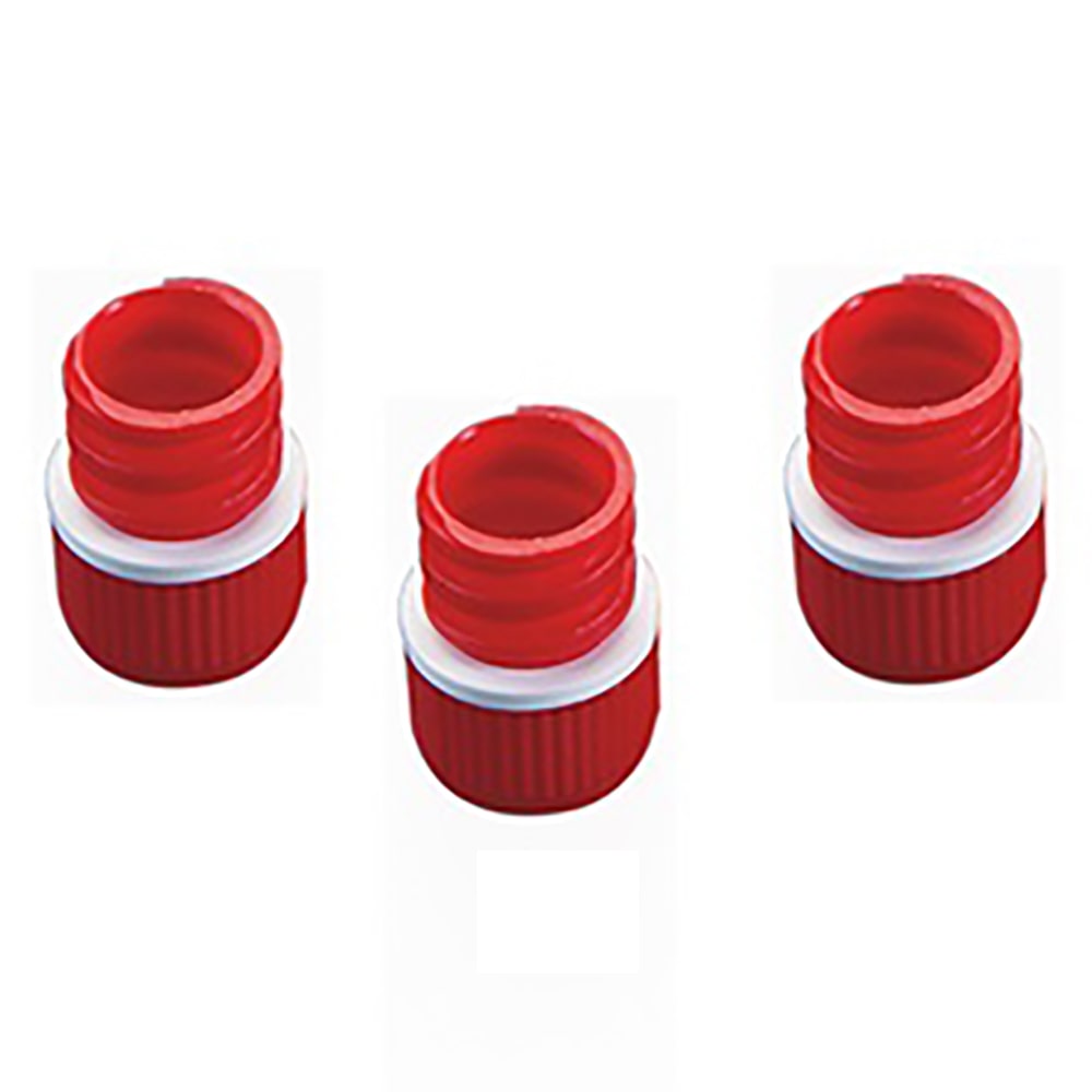 Simport サンプルチューブ (内ネジ) 用キャップ 赤 1000個入T500ROS 1袋 (ご注文単位1袋) 【直送品】
