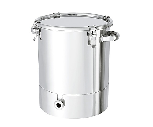 MONOVATE (旧：日東金属工業) 底部勾配型ステンレス密閉容器 クリップタイプ A型シリコンパッキン付 45LKTT-CTH-39 1個 (ご注文単位1個) 【直送品】