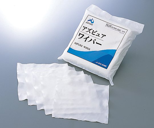 アズワン アズピュアスーパーワイパー (エコノ) 4インチ バルク包装 300枚AS404 1袋 (ご注文単位1袋) 【直送品】