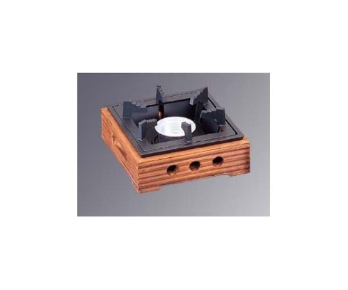 マイン アルミ 民芸風 こんろ 焼杉 大 M10-7774435710 1個 (ご注文単位1個) 【直送品】