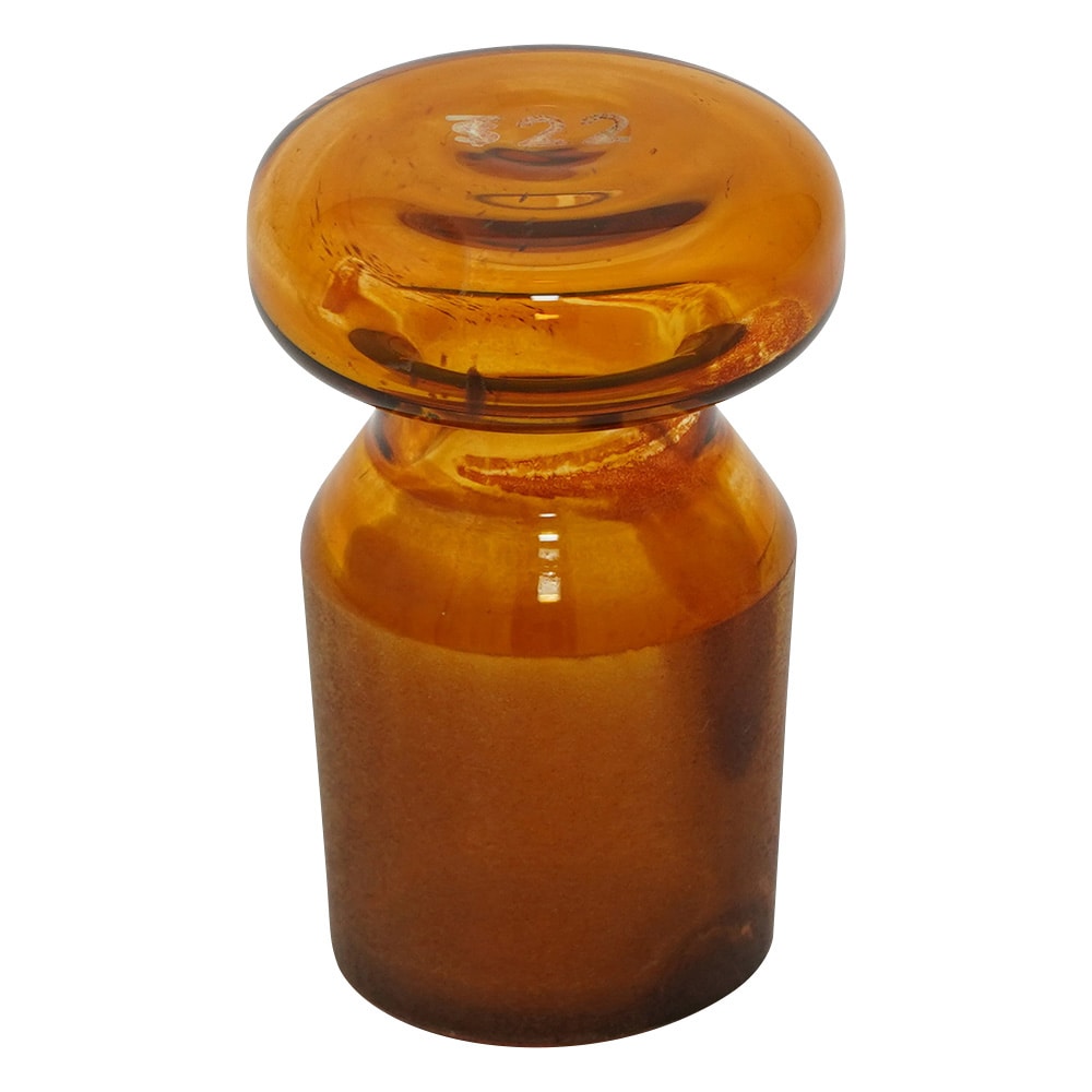 アズワン 体積計用TS平栓 茶 TS22 1個 (ご注文単位1個) 【直送品】