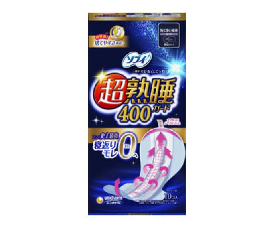 ユニ・チャーム ソフィ 超熟睡ガード400 10枚 1個 (ご注文単位1個) 【直送品】