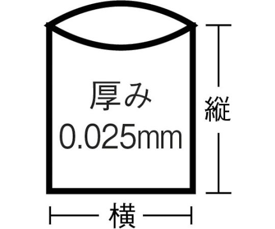 日本サニパック E12F業務用ポリ袋特大300L相当透明 10枚E12F-CL 1袋 (ご注文単位1袋) 【直送品】
