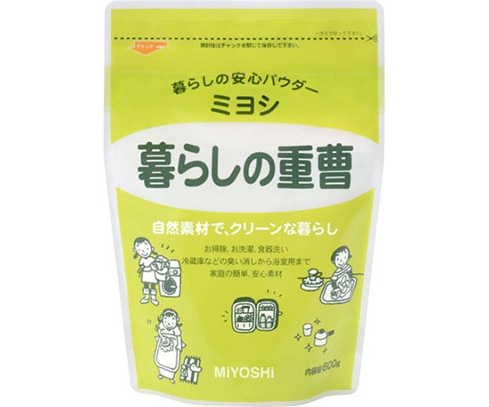 ミヨシ石鹸 暮らしの重曹 600g 1個 (ご注文単位1個) 【直送品】