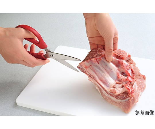 江部松商事 EBM ステンレス セレクトキッチンバサミ レッド0195520 1個 (ご注文単位1個) 【直送品】