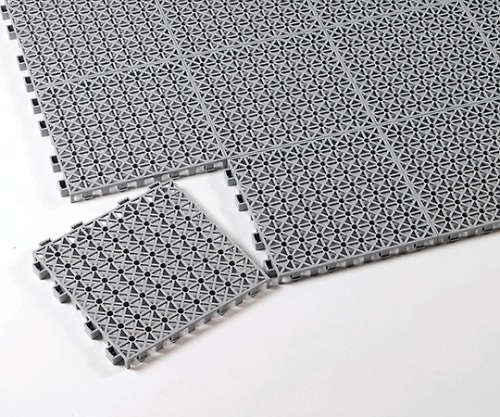 テラモト カーゴパレット 灰 300×300MR-094-076-5 1枚 (ご注文単位1枚) 【直送品】