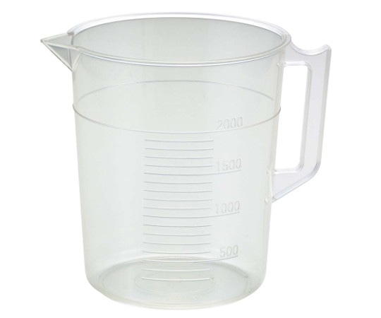 江部松商事 サンプラ TPX 手付ビーカー 1058 5L8229810 1個 (ご注文単位1個) 【直送品】