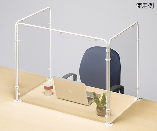 ナカキン 簡易飛沫防止パネル (W900) 5枚セットVPP-90 1セット (ご注文単位1セット) 【直送品】