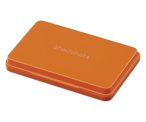 シヤチハタ シヤチハタ スタンプ台 (インク色:朱) HGN-3-OR 1個 (ご注文単位1個) 【直送品】