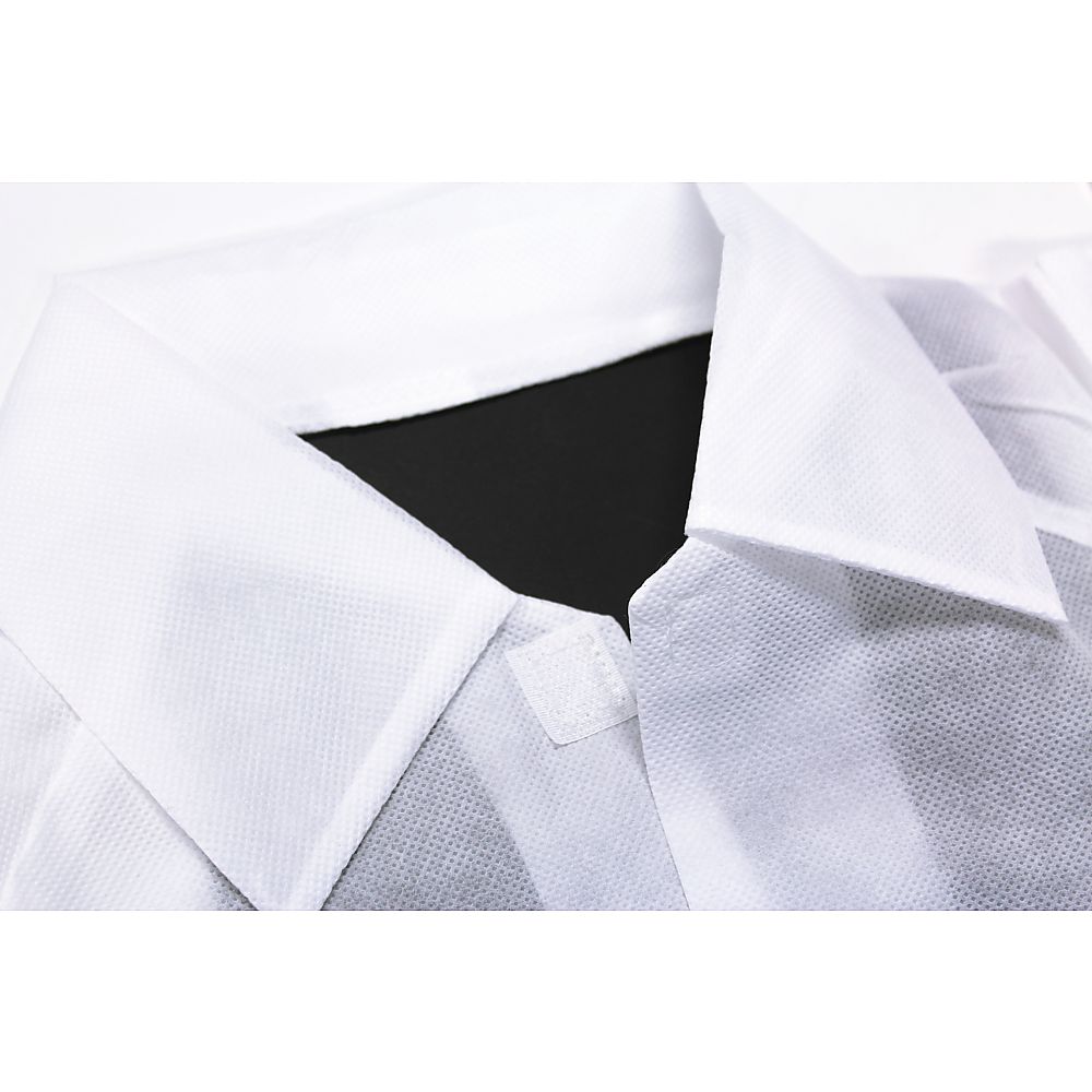 アゼアス AZ CLEAN1302 白衣3点セット (面ファスナー) 3LAZCLEAN1302-3L 1セット (ご注文単位1セット) 【直送品】