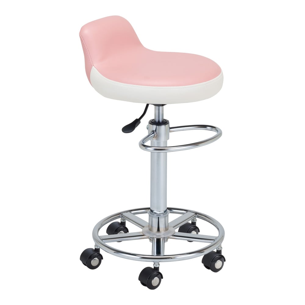 アズワン カラートレンドチェアー ハイタイプ ピンクCTC-HB 1脚 (ご注文単位1脚) 【直送品】