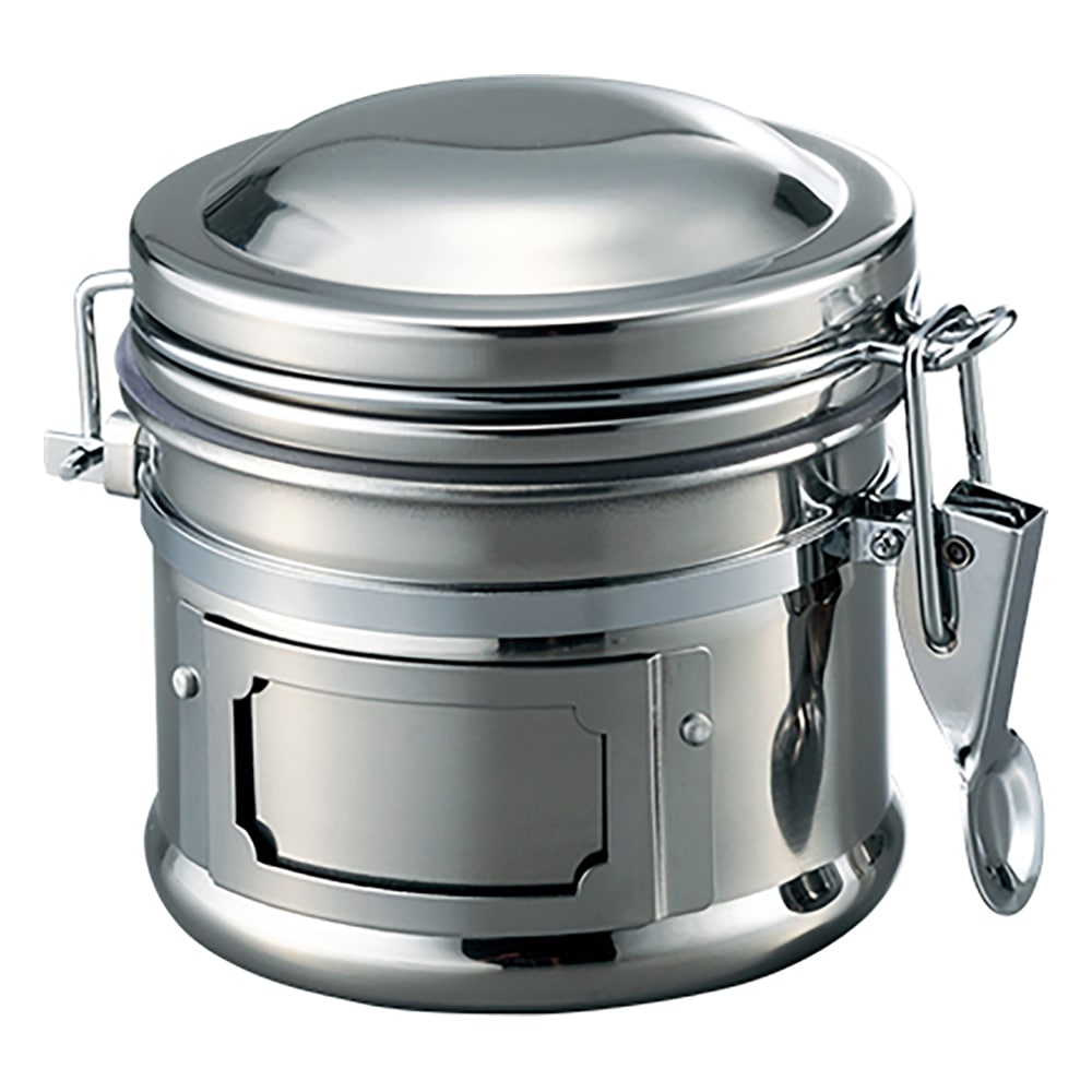 アズワン 保存瓶 ステンレスフタ付き φ105×110mm 500mLCASS-10S 1個 (ご注文単位1個) 【直送品】