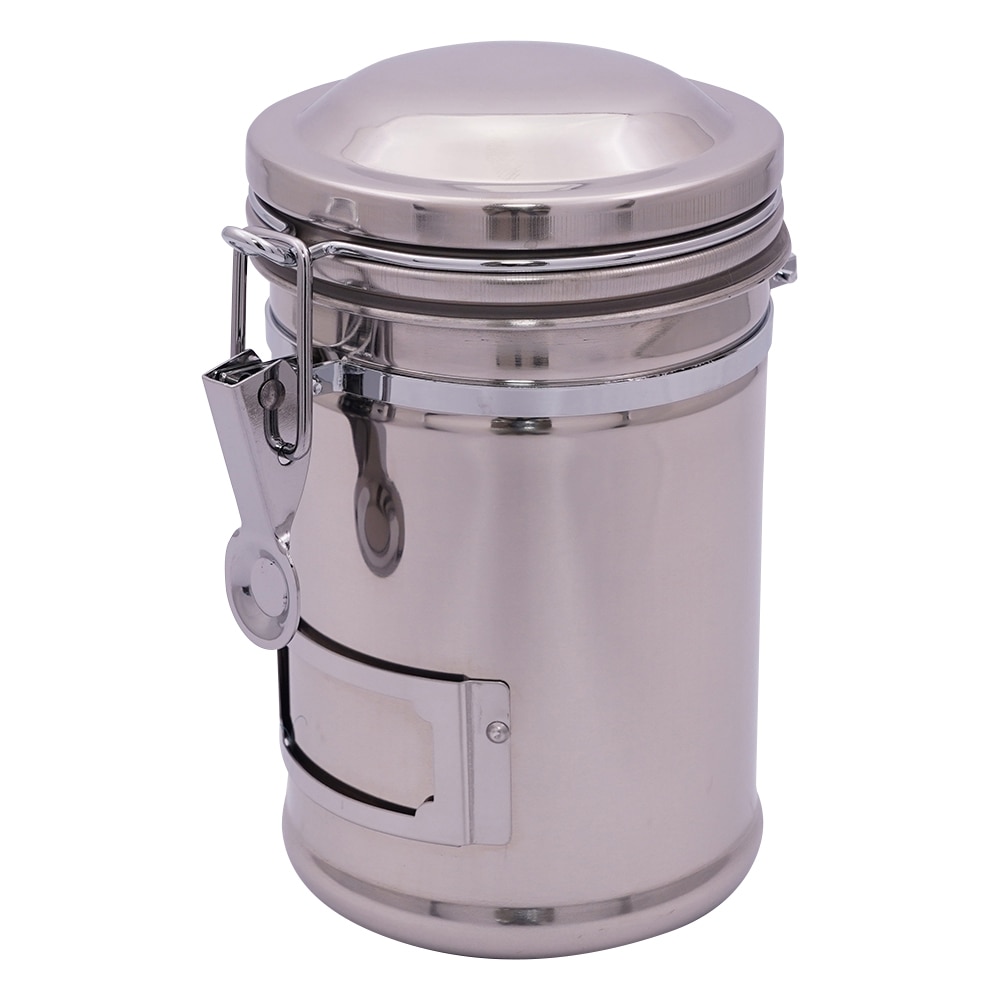 アズワン 保存瓶 ステンレスフタ付き φ105×170mm 900mLCASS-10M 1個 (ご注文単位1個) 【直送品】