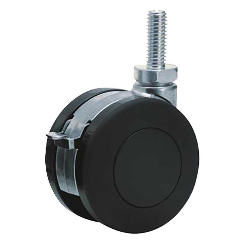 エレクター キャスター (ねじ込み式) ナイロンφ60mm ストッパー付 DRS60 1個 (ご注文単位1個) 【直送品】