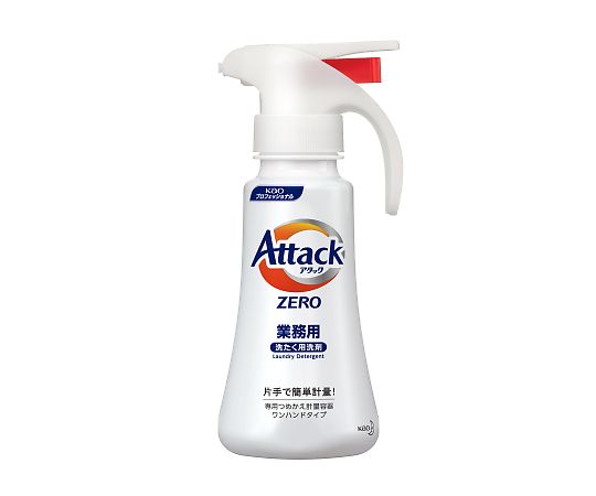 花王プロフェッショナルサービス アタックZERO業務用専用つめかえ計量容器 ワンハンドタイプ 400mL 1本 (ご注文単位1本) 【直送品】