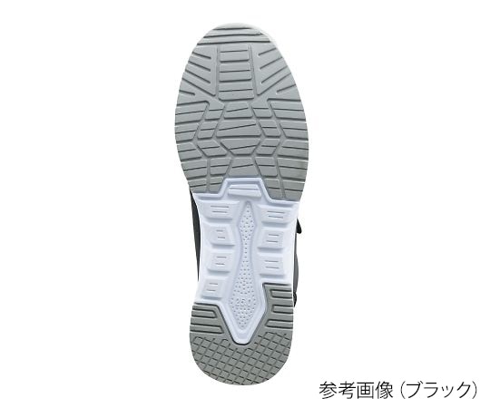 自重堂 制電セーフティシューズ ホワイト 26cmS6172-037-26.0 1足 (ご注文単位1足) 【直送品】