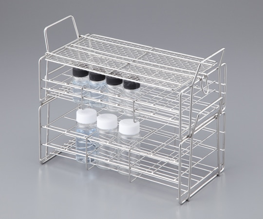 三和化研工業 サンプル管立SS40-10KB 1個 (ご注文単位1個) 【直送品】