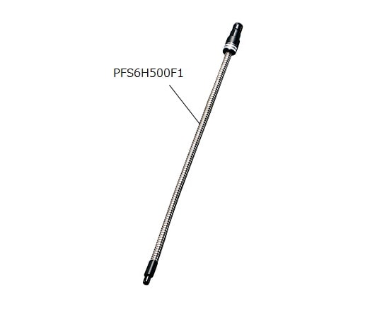 アズワン シングルアンロック (ソフトケーブル) PFS6H500F1 1本 (ご注文単位1本) 【直送品】