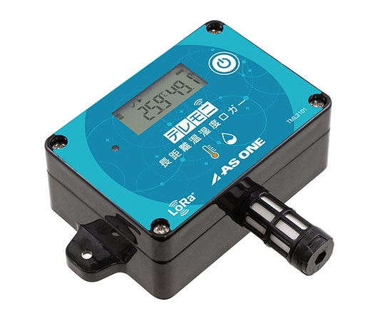 アズワン 長距離無線接続ロガー テレモニ 子機・長距離無線温湿度センサーTML2101 1台 (ご注文単位1台) 【直送品】