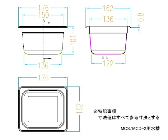 アズワン 超音波洗浄器 (二周波) 2LMCD-2 1個 (ご注文単位1個) 【直送品】