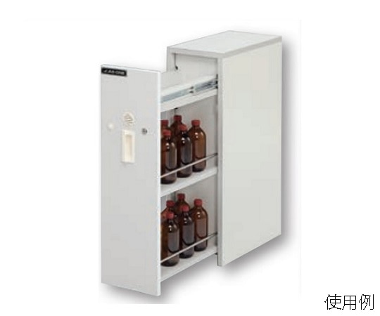 アズワン 超薄型薬品庫 (木製薬品庫) 引出し800 1個 (ご注文単位1個) 【直送品】