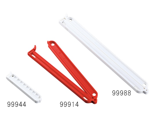 アズワン バッグクランプ 220mm 赤 5個入99914 1袋 (ご注文単位1袋) 【直送品】