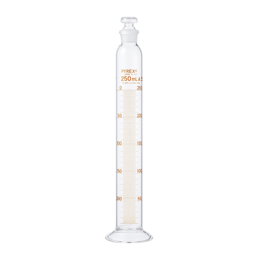 コーニング・PYREX PYREX (R) JIS 有栓メスシリンダー 250mL3002JIS-250 1ケース (ご注文単位1ケース) 【直送品】