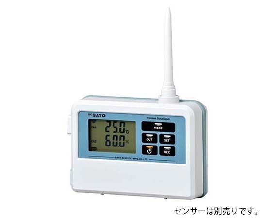 佐藤計量器製作所 無線温湿度ロガー子機 (指示計のみ) SK-L700R-TH 1個 (ご注文単位1個) 【直送品】