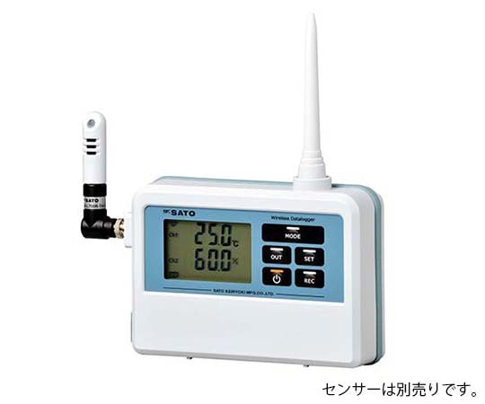 佐藤計量器製作所 無線温湿度ロガー子機 (指示計のみ) SK-L700R-TH 1個 (ご注文単位1個) 【直送品】