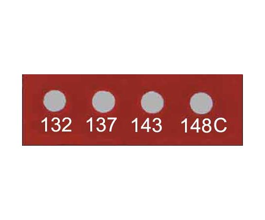 Wahl instruments テンプ・プレート 11mmx 3mm 4点表示ミニ 10枚入441-132 1ケース (ご注文単位1ケース) 【直送品】