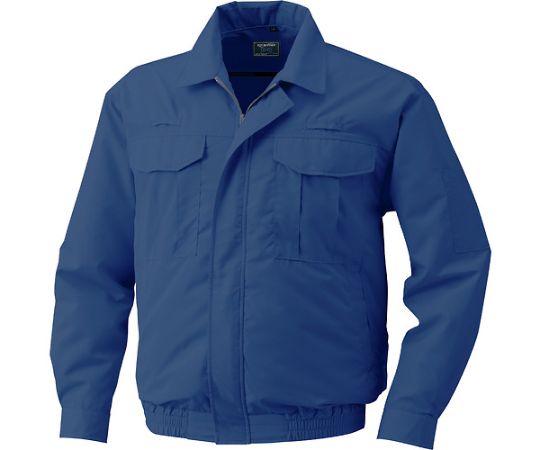 空調服 綿薄手フルハーネス仕様ウエアのみ ダークブルー LKU9055FC14S3 1着 (ご注文単位1着) 【直送品】