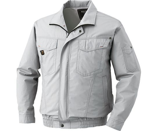 空調服 綿薄手タチエリウェアのみ シルバー LKU91400C06S3 1着 (ご注文単位1着) 【直送品】