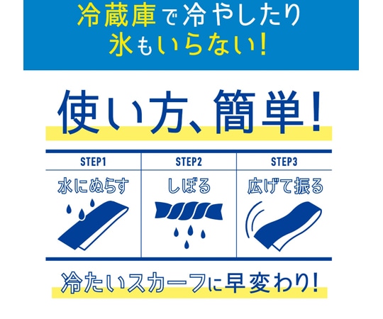 白元アース アイスノン ふって極冷えスカーフ ネイビーチェック 1ケース (20枚入) 02484-0 1ケース (ご注文単位1ケース) 【直送品】