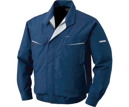 空調服 綿・ポリ混紡ワークウェアのみ ネイビー LKU90470C03S3 1着 (ご注文単位1着) 【直送品】