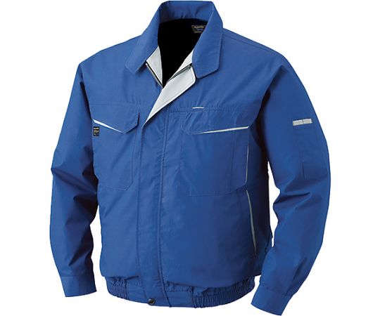 空調服 綿・ポリ混紡ワークウェアのみ ブルー LKU90470C04S3 1着 (ご注文単位1着) 【直送品】