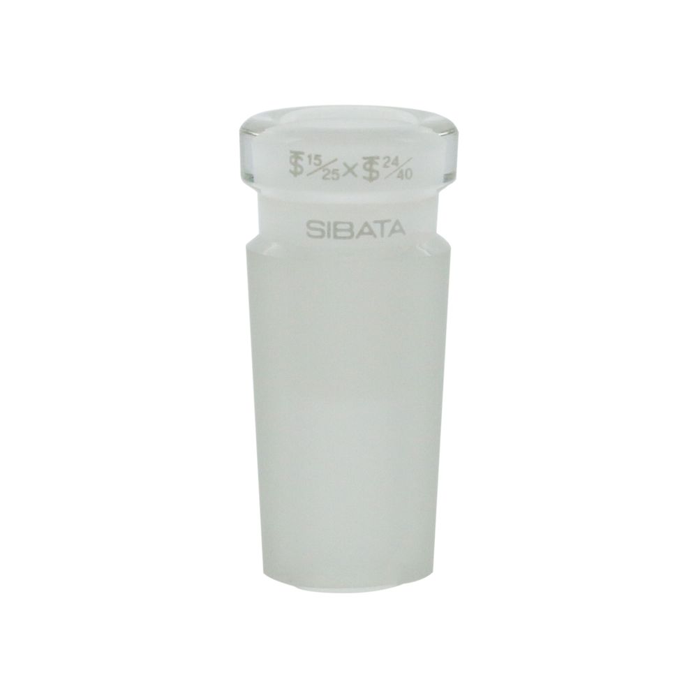 柴田科学 共通摺合異径縮小アダプター 15/25-24/40007000-1524 1個 (ご注文単位1個) 【直送品】