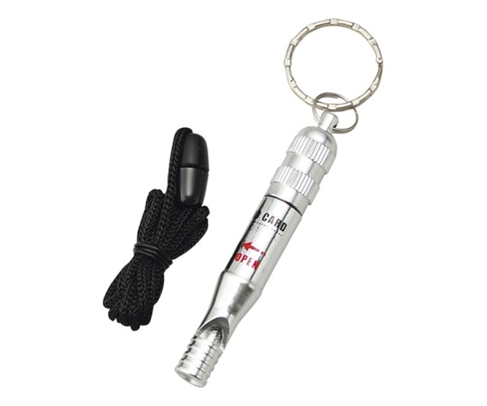 日本緑十字社 緊急用ホイッスル IDカード付き380324 1個 (ご注文単位1個) 【直送品】