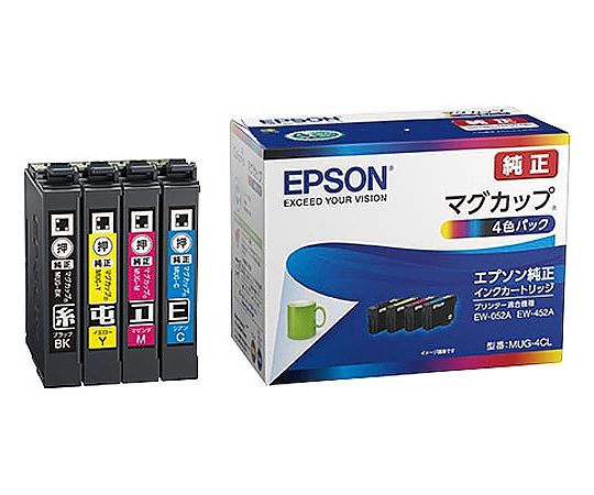 エプソン 純正インク 4色PMUG-4CL 1個 (ご注文単位1個) 【直送品】