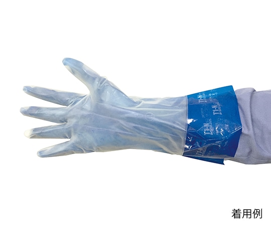 アズワン 耐透過インナー手袋 ダイローブ (5双入) T1-N L 1袋 (ご注文単位1袋) 【直送品】