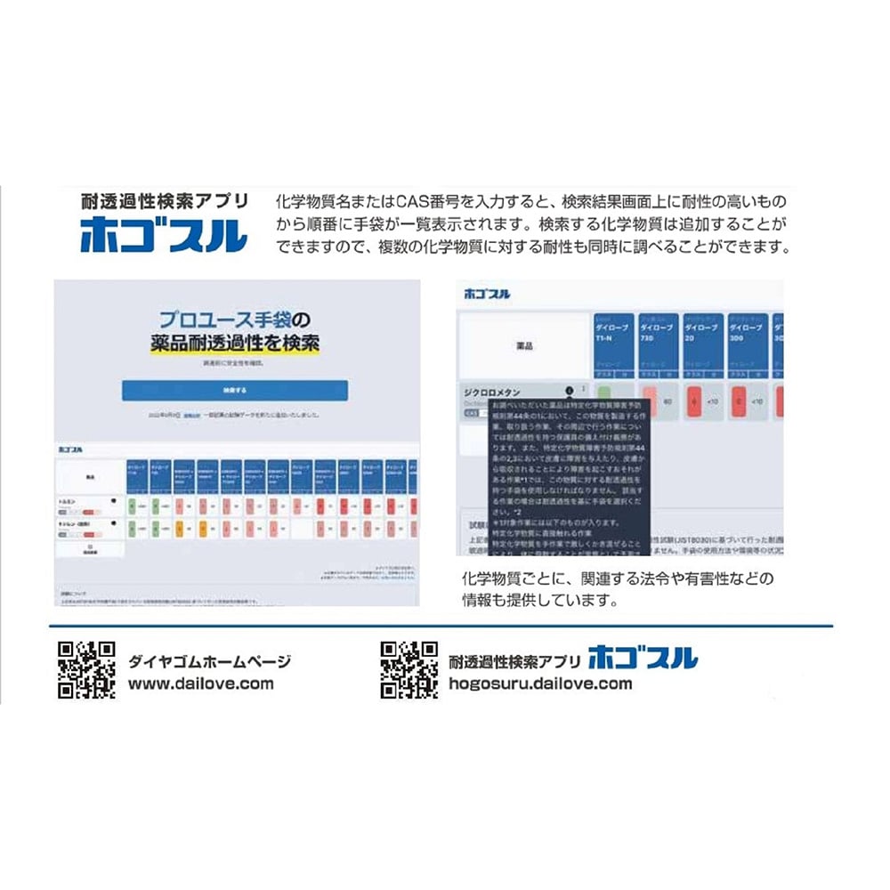 アズワン 耐透過インナー手袋 ダイローブ (5双入) T1-N L 1袋 (ご注文単位1袋) 【直送品】