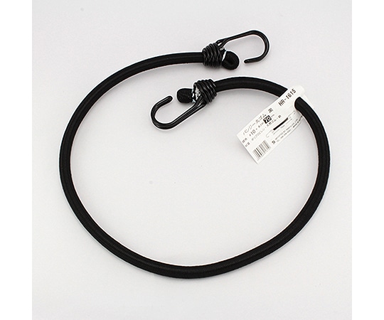 三友産業 バンジー丸ゴム 黒 10mm×70cmHR-1615 1本 (ご注文単位1本) 【直送品】