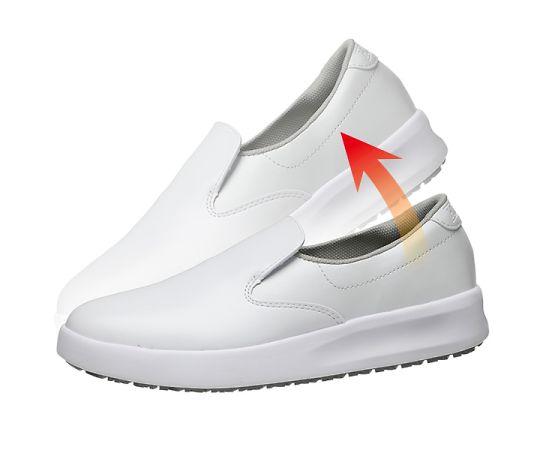 ミドリ安全 超耐滑作業靴 ハイグリップ・ザ・フォース ホワイト 25.0cmNHF-700-W-25.0 1足 (ご注文単位1足) 【直送品】