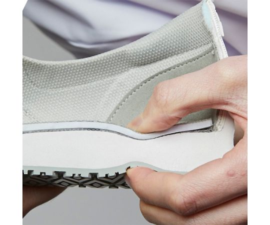 ミドリ安全 超耐滑作業靴 ハイグリップ・ザ・フォース ホワイト 25.0cmNHF-700-W-25.0 1足 (ご注文単位1足) 【直送品】