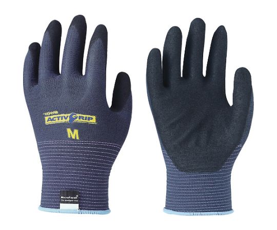東和コーポレーション まとめ買い ニトリル背抜き手袋 アクティブグリップ M (10双入) 910-M 1袋 (ご注文単位1袋) 【直送品】