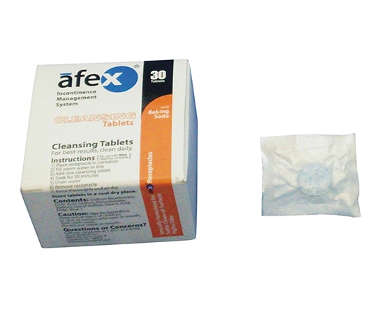 アズワン エーフェックス消耗品 受尿器用洗浄剤 (1ヶ月分) A600T-6 1箱 (ご注文単位1箱) 【直送品】