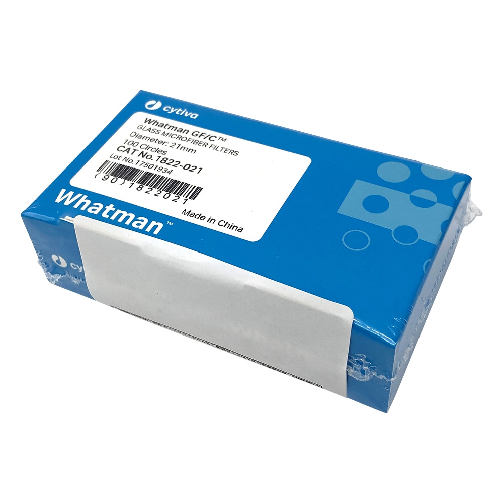 Cytiva (ワットマン) ガラス繊維円形濾紙GF/C 2.1cm 100枚入1822-021 1箱 (ご注文単位1箱) 【直送品】